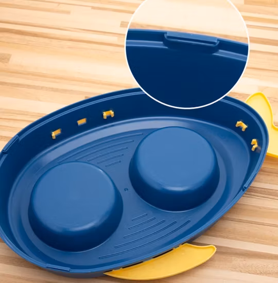 제조 업체 직접 도매 만화 스테인레스 스틸 개 그릇 애완 동물 청소 제품