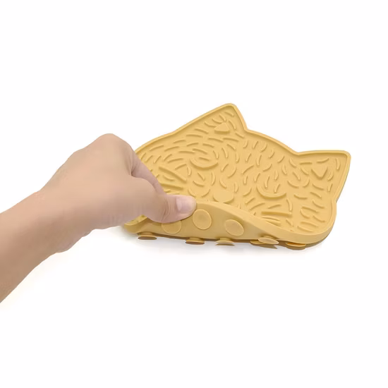 도매 맞춤형 애완 동물 핥기 매트 피더 고양이 개 핥기 매트 에코